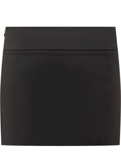 Diesel O-dixy Wool Blend Mini Skirt