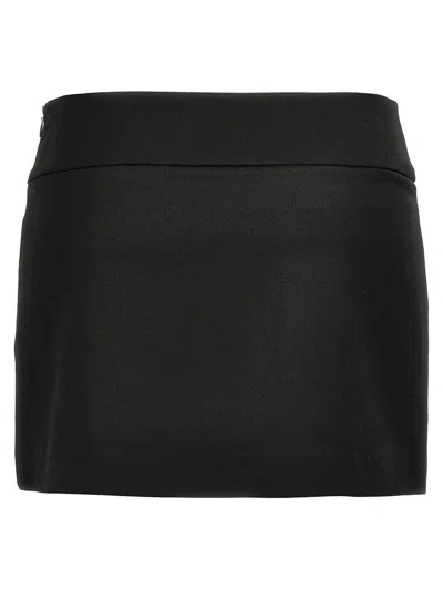 Diesel O-dixy Wool Blend Mini Skirt
