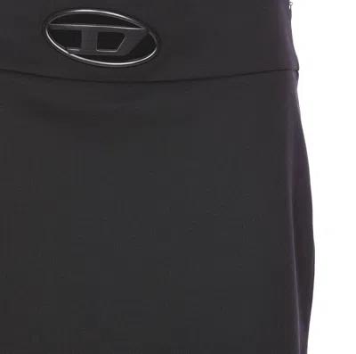 Diesel O-dixy Wool Blend Mini Skirt