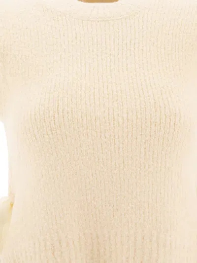 Cecilie Bahnsen Owen Knitted Vest In Neutral