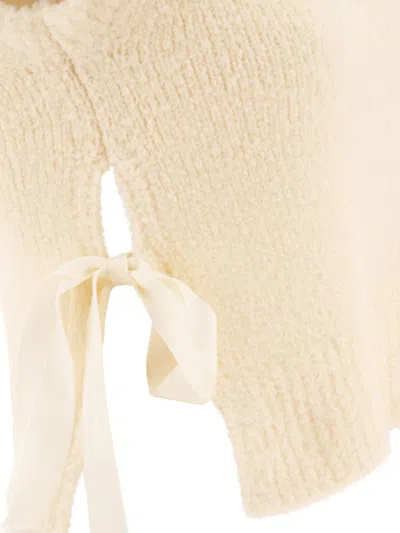Cecilie Bahnsen Owen Knitted Vest In Neutral