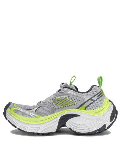 Balenciaga Multicolor Mesh And Rubber 6xl Sneakers