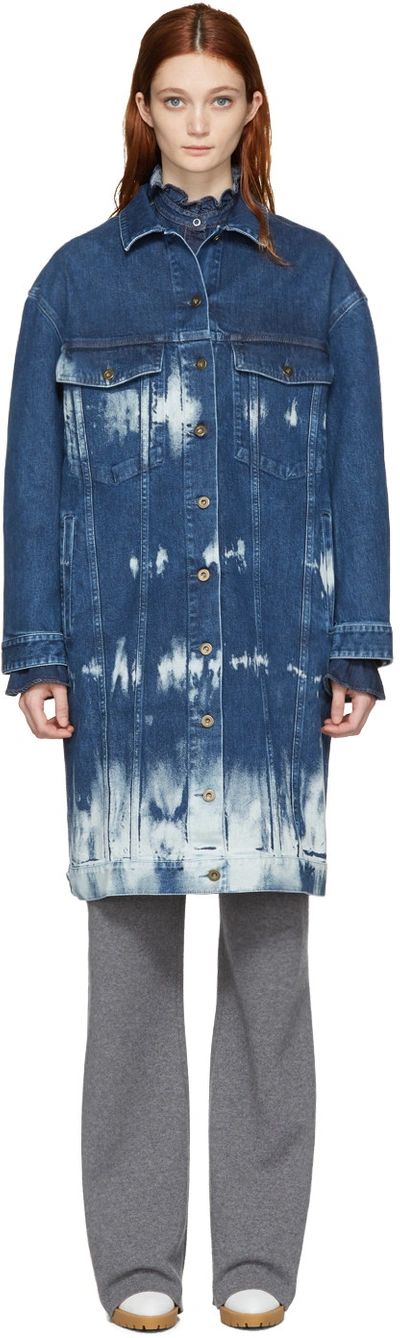 Shop Stella Mccartney Blue Denim Malori Jacket