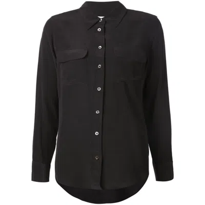 Equipment Patched Chest Pocket Plain Shirt