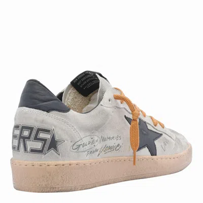 Golden Goose Ballstar Suede Upper Toe Tongue And Spur Leather Star And Heel Sneakers Black