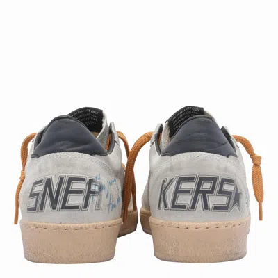Golden Goose Ballstar Suede Upper Toe Tongue And Spur Leather Star And Heel Sneakers Black