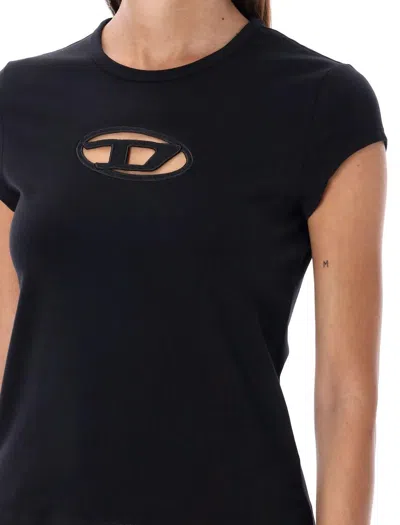 Diesel T-angie T-shirt In Black