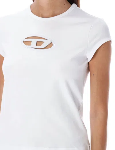 Diesel T-buxt Boxy T-shirt In White