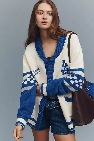 The Wild Collective X Anthro Cotton Mlb Cardigan Sweater