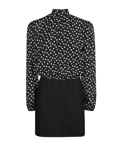 Msgm Polka-dot Mini-dress