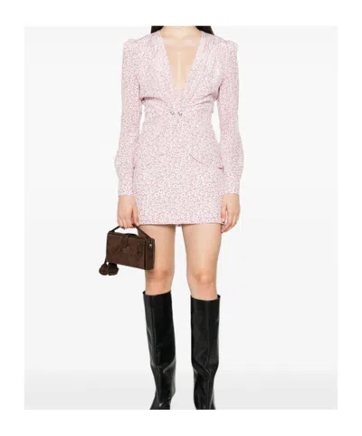 Alessandra Rich Floral-print Minidress - Women's - Polyester/silk