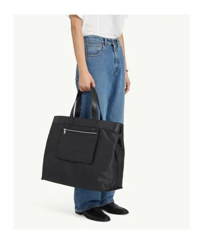 Mm6 Maison Margiela Wide-leg Jeans In Blue