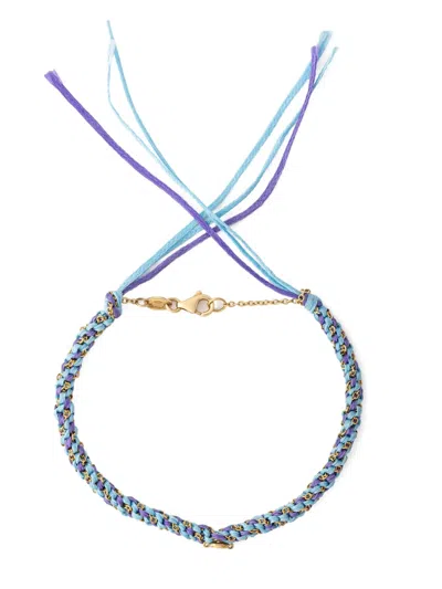 Lisa O 9k Yellow Gold Na Gioia Diamond Bracelet