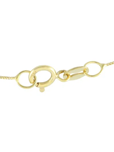 Pre-owned Lb Exclusive 14k Yellow Gold Ruby And Diamond Necklace