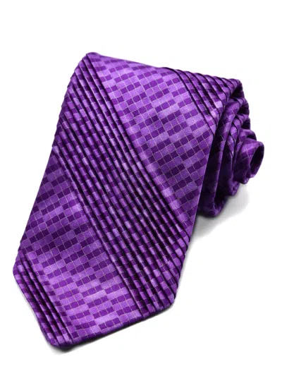 Castangia Pleated Silk Tie