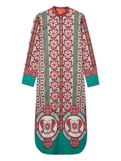 La Doublej Placée Floral Print Tunic