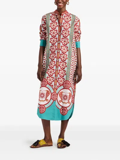 La Doublej Placée Floral Print Tunic