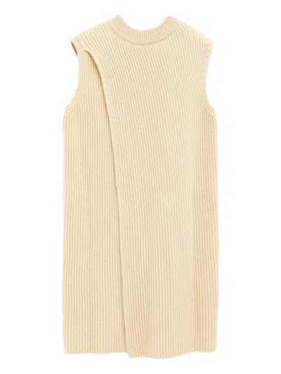 Jil Sander Ribbed Sleeveless Vest
