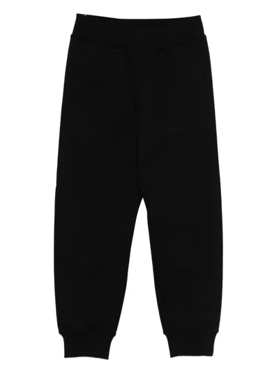 Balmain Logo-embroidered Sweatpants In Black