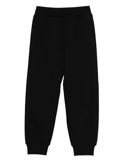 Balmain Logo-embroidered Sweatpants In Black