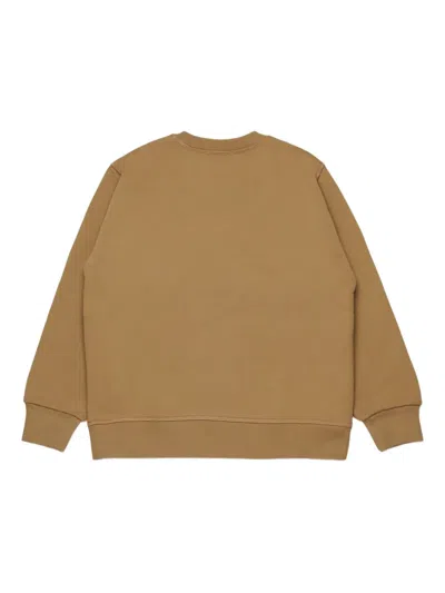 Dsquared2 Cotton Sweatshirt In Brown