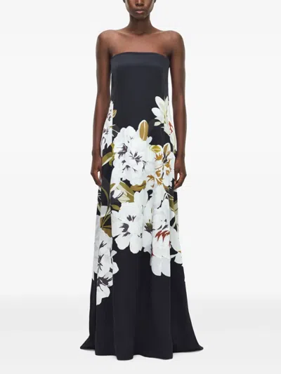 Adam Lippes Marais Printed Maxi Dress