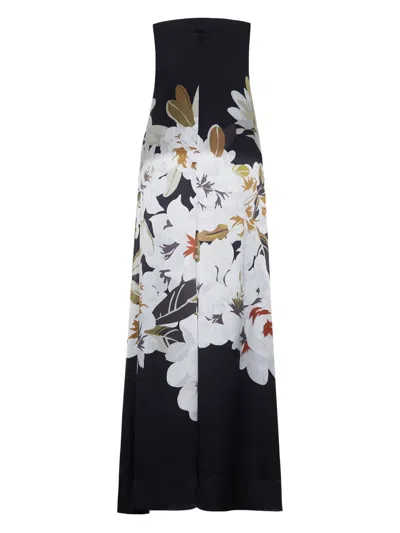 Adam Lippes Marais Printed Maxi Dress