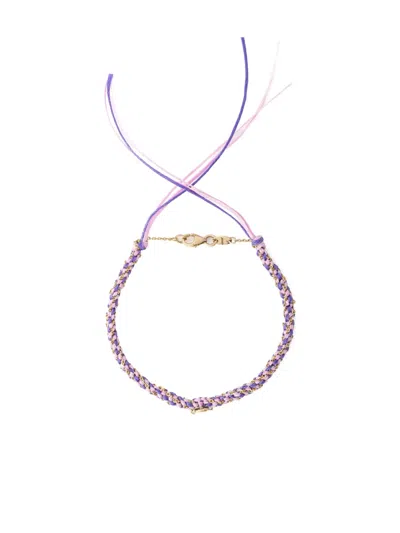 Lisa O 9k Yellow Gold Na Gioia Diamond Bracelet