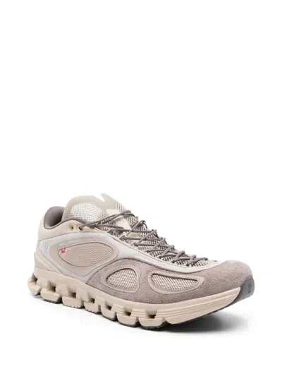 On Running X Fka Cloud Sneakers In Neutral