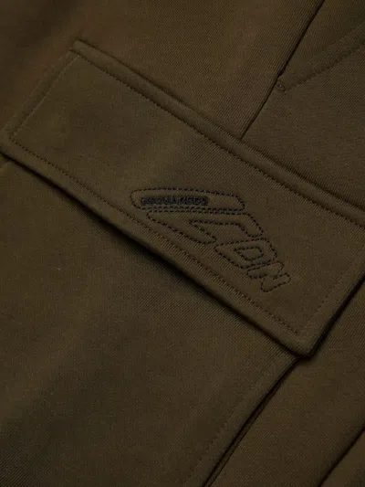 Dsquared2 Cotton Track Pants In Black