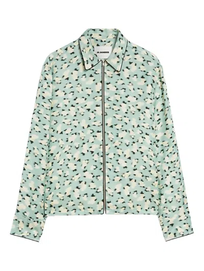 Jil Sander Printed Shirt In Multi