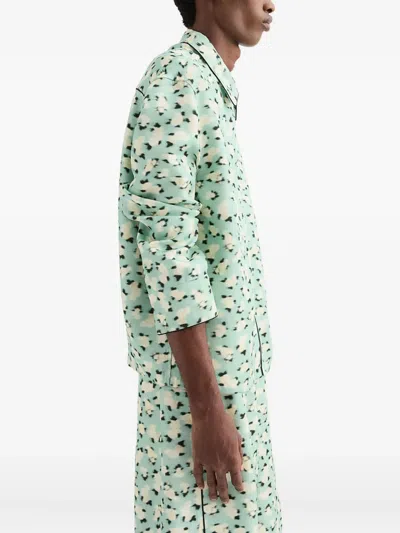 Jil Sander Printed Shirt In Multi