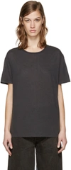 R13 Boy Cotton And Cashmere-blend T-shirt In Black