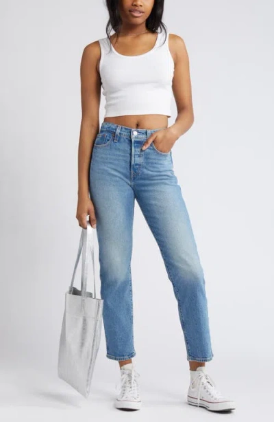 Levi's® Wedgie High Waist Straight Leg Jeans