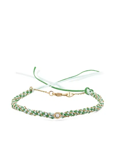 Lisa O 9k Yellow Gold Na Gioia Diamond Bracelet