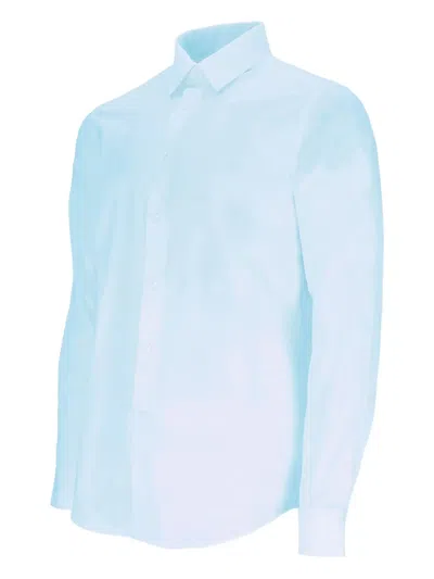 Scotch & Soda Cotton Shirt In Blue