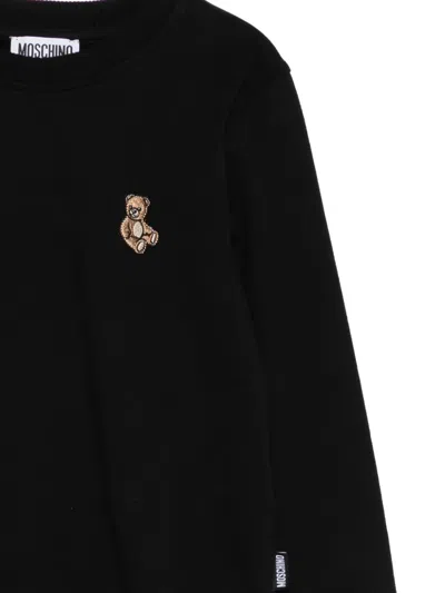 泰迪熊刺绣卫衣