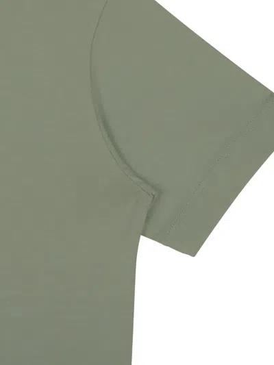 C.p. Company Logo-print Cotton T-shirt In Green