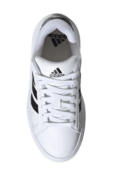 Adidas Originals Adidas Grand Court Platform Sneaker In White