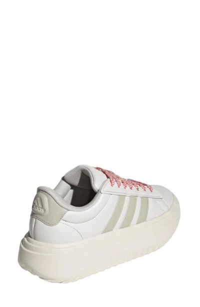 Adidas Originals Adidas Grand Court Platform Sneaker In White