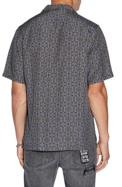 Ksubi Plur Resort Short Sleeve Button-up Shirt
