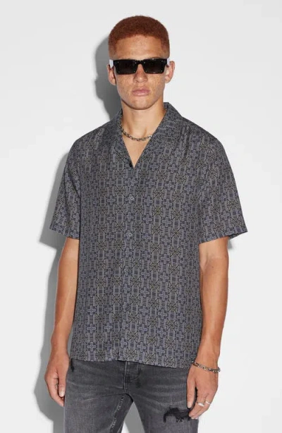 Ksubi Plur Resort Short Sleeve Button-up Shirt