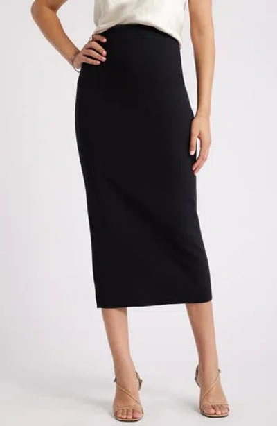 Open Edit Luxe Sculpt Maxi Skirt