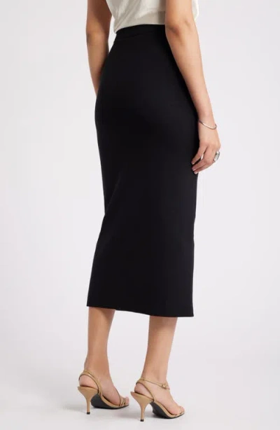 Open Edit Luxe Sculpt Maxi Skirt