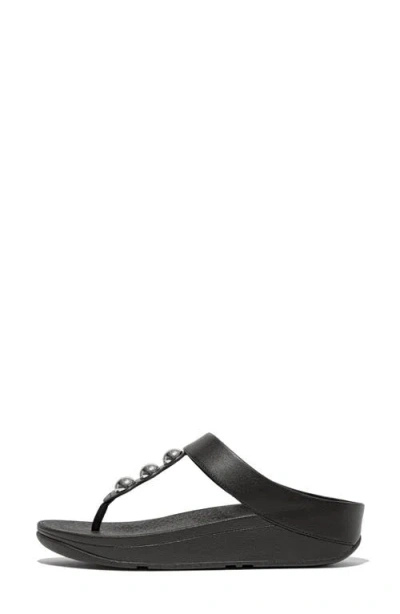 Fitflop Fino Platform Wedge Flip Flop