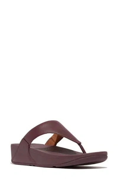 Fitflop Lulu Platform Wedge Flip Flop