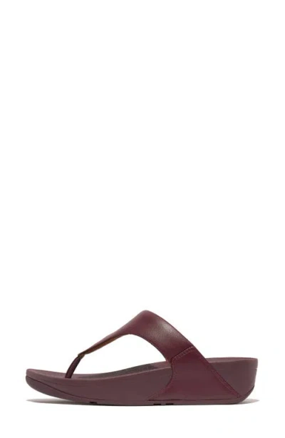 Fitflop Lulu Platform Wedge Flip Flop