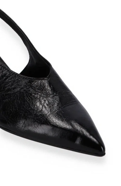 Alohas Eros Slingback Pointed Toe Kitten Heel Pump