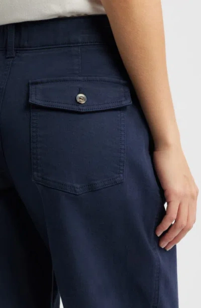 Caslon ® Crop Barrel Twill Pants