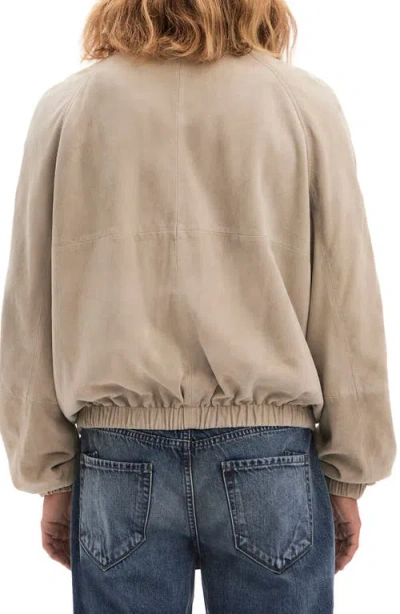 Vayder Manzoni Goatskin Suede Bomber Jacket